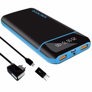 Coolnut 20000 mAh-best power bank for iphone in India 2020
