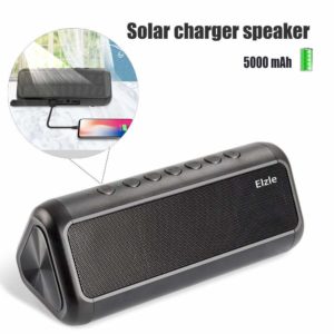 Solar Bluetooth Speaker with 5000mAh Power Bank-best bluetooth speaker in India 2020