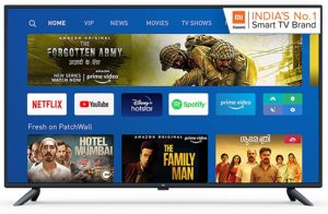 Mi Android LED TV-best smart led tv under 30000 in India 2020
