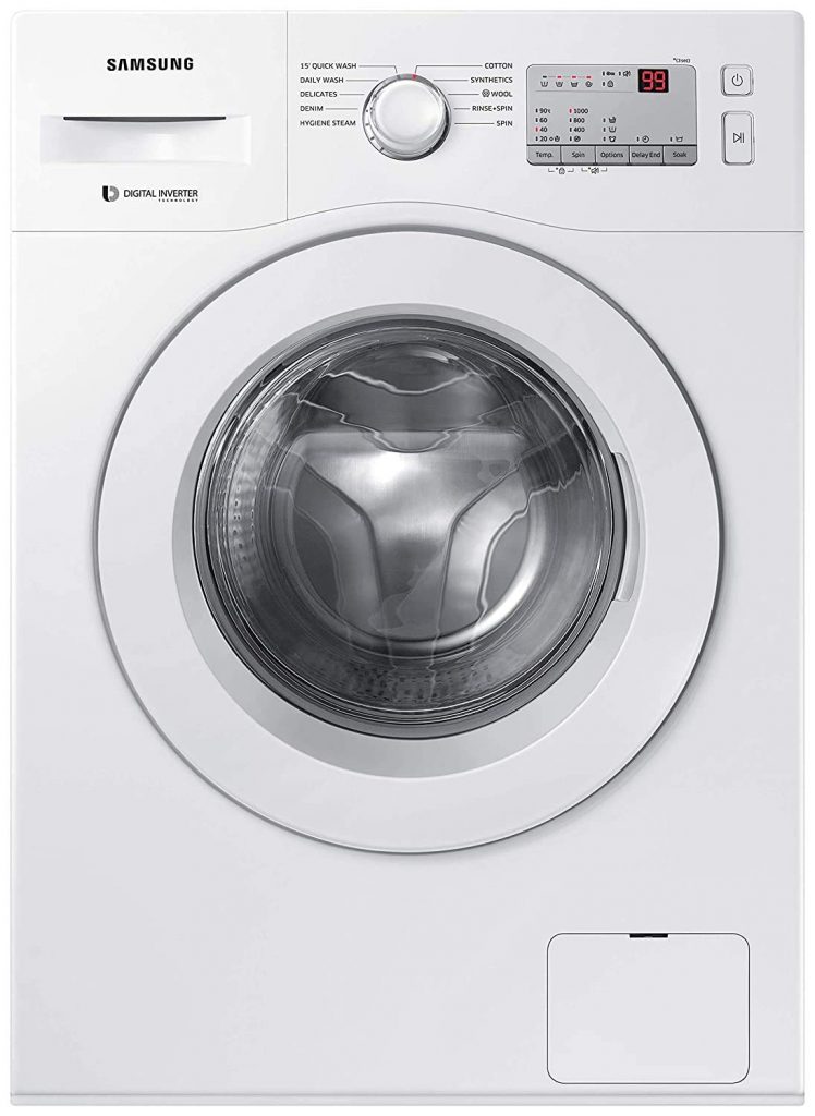 Samsung 6kg Inverter Fully Automatic Front Loading - Best Washing Machine in India 2021